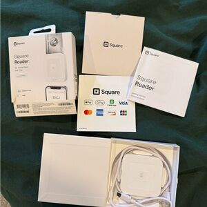 Square Reader Contactless + Chip - White